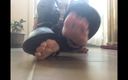 Manly foot: Arte martiale Picioare Tampoane găsit în Meu mirositor vechi sac de...