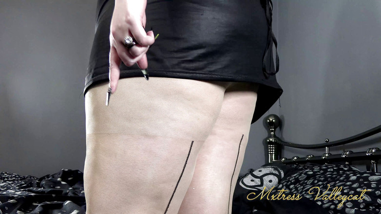 Mxtress Valleycat: Jsi dobrá jen pro uctívání mých švů