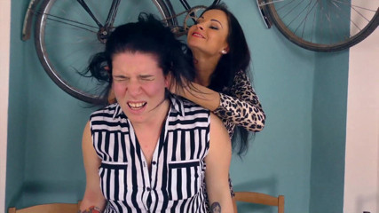 Hunterotic: Ear crush extreme movie by top model Abbie Cat