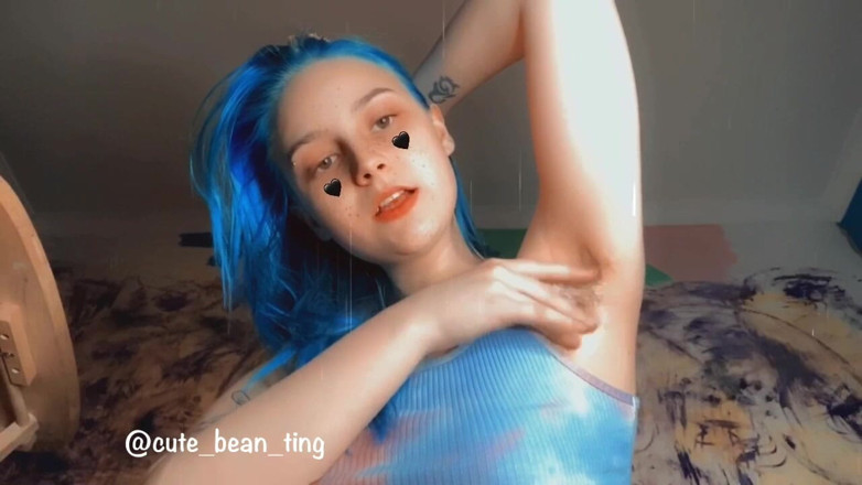 Alice Bean: Oiling Hairy Armpits