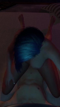 Partner im cowgirl von verbrechen | Cyberpunk 3D porno