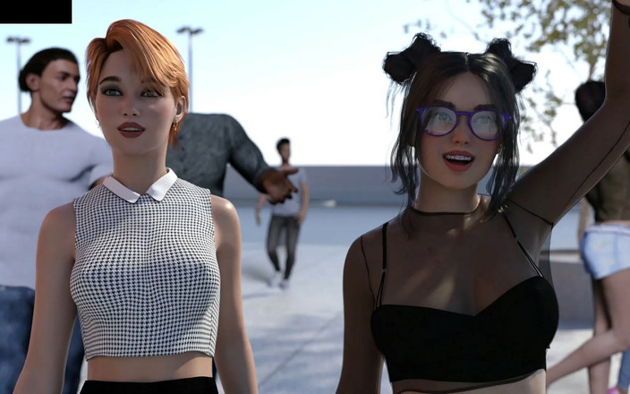 Studio-77: Büyü kitabı saf - sinemada sakso çekiyor ve öpüşüyor - 3 boyutlu porno oyunu