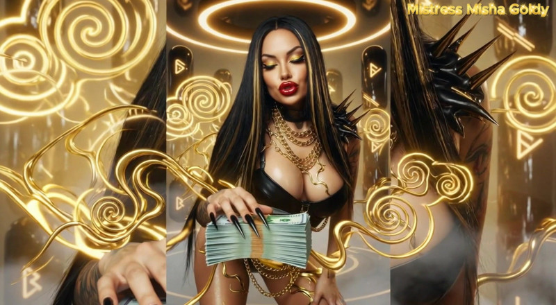 Goddess Misha Goldy: Wallet Brain Drain