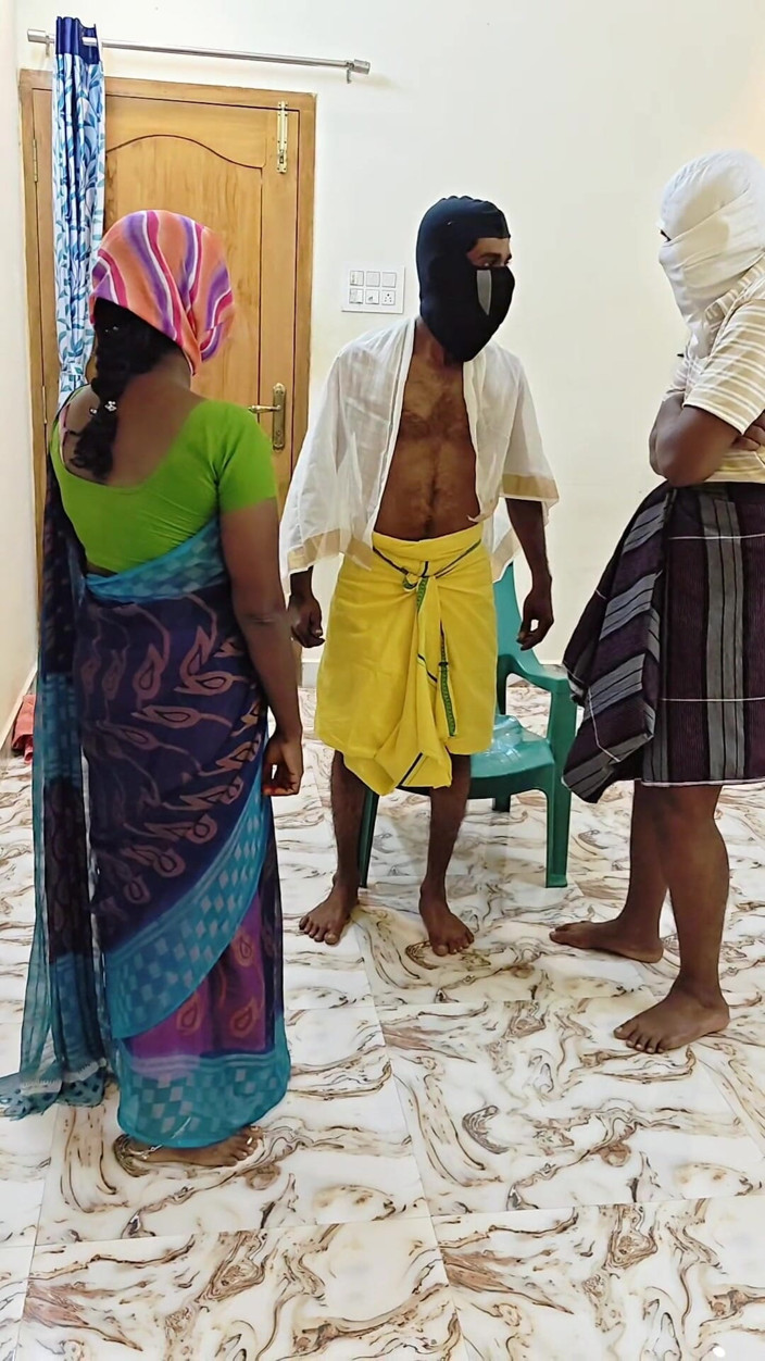 Thesana: Nattamai e il suo assistente scopano la casalinga innocente