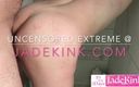 Jade Kink: Kåt man knullar oskyldig fru grov inuti badrummet