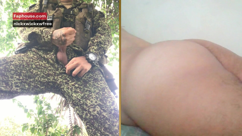 Mafhgy7: Young Soldier Cums for Me Live