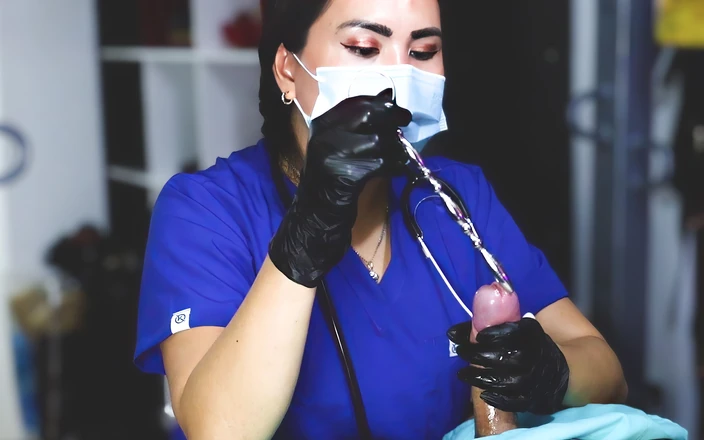 DominaFireOfficial: Hemşire DominaFire tarafından kadın egemenliği tıbbi cbt 2/2