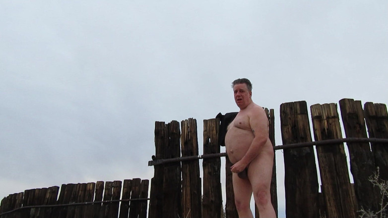 The porky pervert: Desert cow pen cum 3
