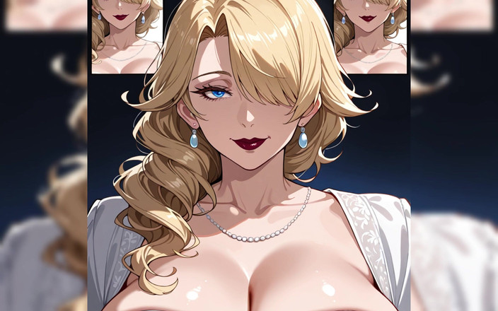 AI Porn: Hentai hentai tóc vàng khiêu dâm