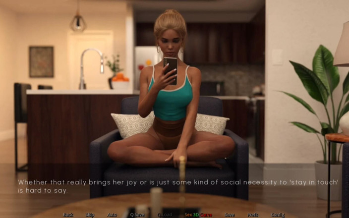Q Boy: Roommate's Topless Yoga - Sunset Rose - E06