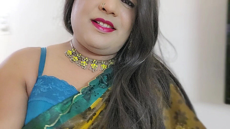 Indiansissychubby: Io in Gree Parte 1 Love Green Saree Prenota Il Tuo...