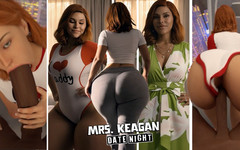 Dukes Hardcore Honeys: Paní Keagan: Mobilní verze Date Night