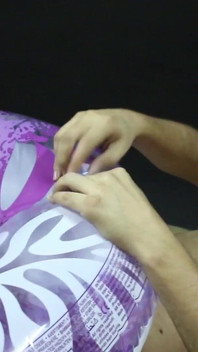 Trois belles bagues gonflables