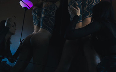 DPeggingD: Gotik kız sert