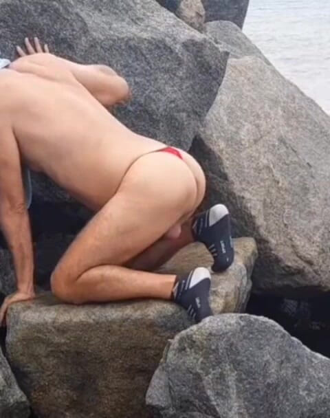 Ladysilvas: Ladysilva in Panties in Outdoor - What a Naughty Slut