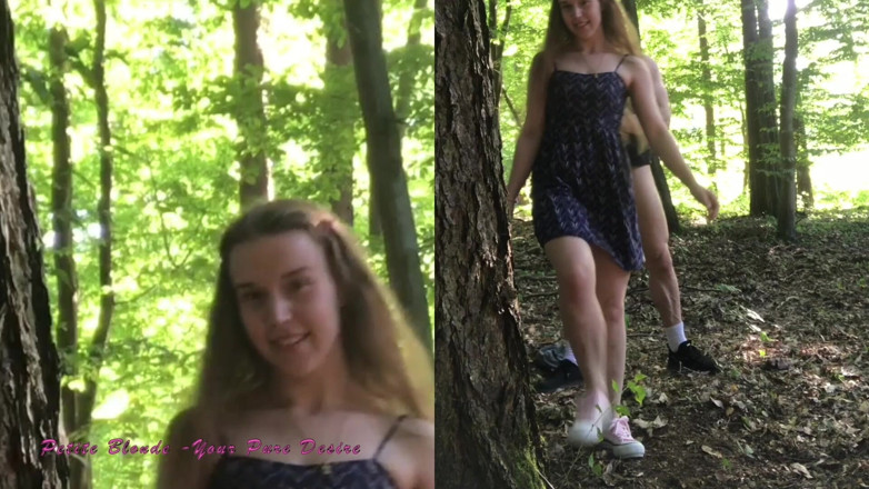 Petite blond your pure desire: Strong Hands, Soft Petite Girl, No One Around