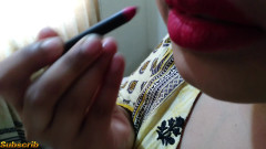 Aria Mia: 인도 핫한 새엄마 처녀 보지 따먹기 - 보지에 사정하고 입에 힌디어 선명한 오디오