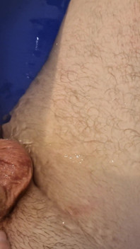 Bermain dengan telur saya semasa mandi