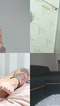 La giovane monella se la spassa quando i suoi genitori lasciano la casa.