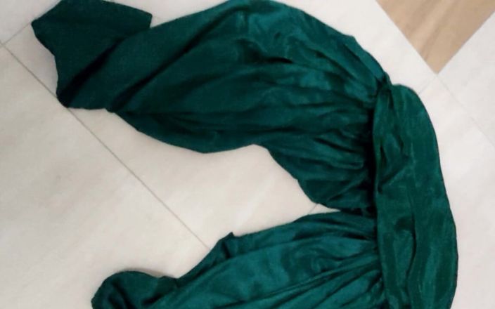 Satin and silky: Porno sega di seta di raso - sega con salwar di...