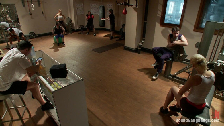 Bound Gang Bangs by Kink: Locker Room Fantasy