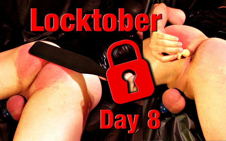 Locktober Day 8 - Spanking and Figging (Feti) Locktober Day 8 - Spanking and Figging (Feti)
