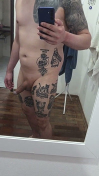 Chubby Shows off His Tattoos - Face on Onlyfans Lkingsbr1