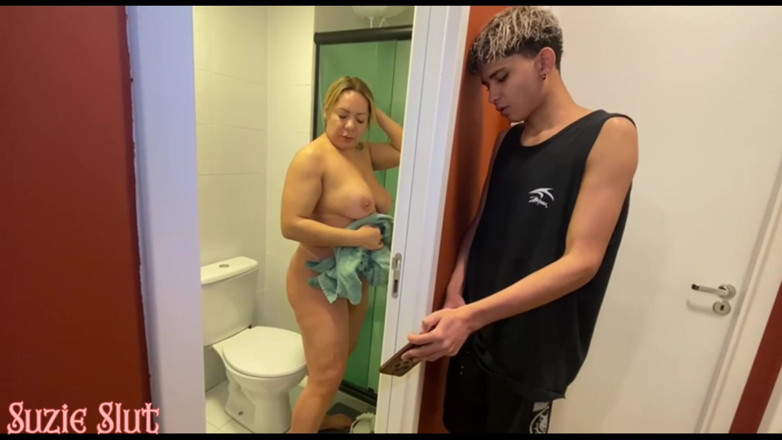 Suzie Hard Anal: Stepmom Caught Her Stepson in the Handjob, Grounded Him to...