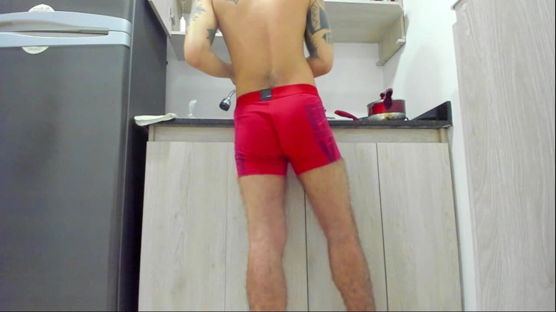 Anthony_Mercer_01: หนุ่มเซ็กซี่คนนี้แก้ผ้าและห้องครัวสําหรับทุกคน