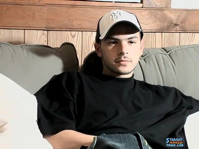 Straight naked thugs: Straight Guy Attempts to Eat His Own Cum