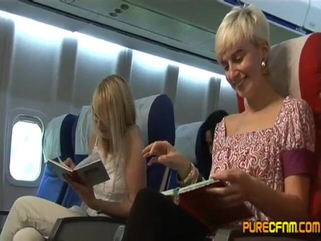 Pure CFNM: Exposed on the Airplane