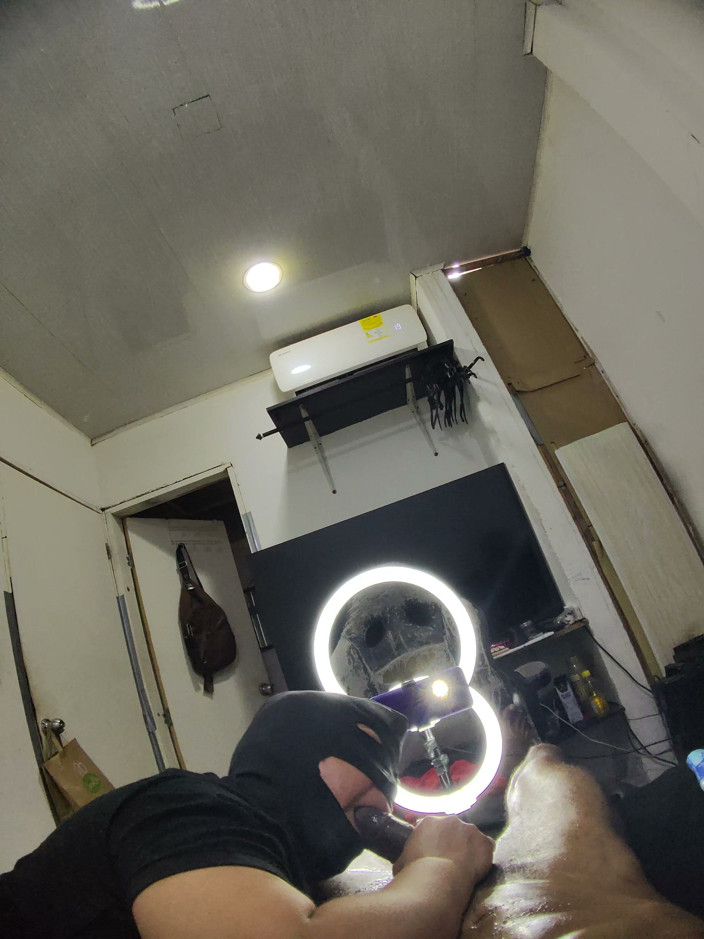 Cum-lobian dickdrainers: Throat Champ Black Mask 2