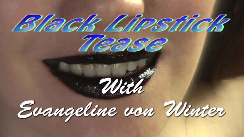 Evangelines Fetish: 흑인 립스틱 애널