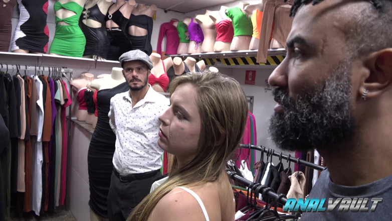 Anal Vault: Estela Silva Gets Double Penetrated Hard by a Horny Couple...