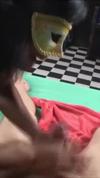 Máscara Feminina Xenia 18 Anos. Mostra Sexo Oral Excitado Show