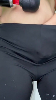 Dildo in My Pants While I Tied Tits Under Shirts