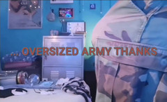 Monster_Meat_: Plně se předvádějí v armádních kalhotách předvádějící mou bouli a...