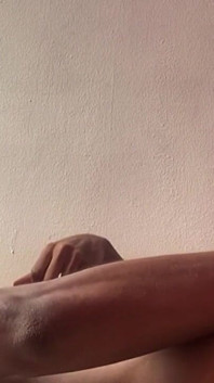 Lying Down BBC Masturbation with Dirty Talk and Moans Until Cumshot Black20one