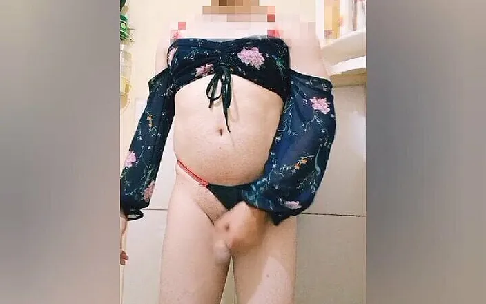 CarolCrossBsB: Husband Wearing Wife's Lingerie