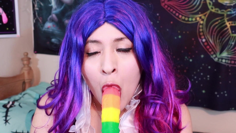 VickyVixen: Deepthroating čarodějnice
