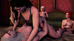 Velvixian 3D: Pesta seks pribadi - witcher