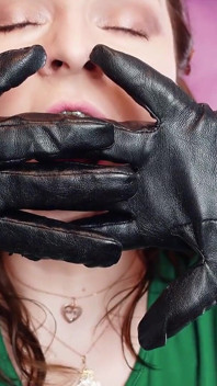 Asmr: Sarung tangan vegan-kulit saya yang sangat tua (arya grander) video fetish bunyi sudut pandangan pertama