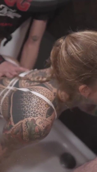 Thumbnail of Ggg Tattooed Horny Women with Small Tits Fuck It Good Again