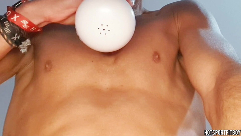 Hotsportfitboy: Kongkek fleshlight zakar besar dan merintih di dalam - Hotsportfitboy