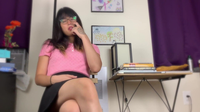 Melissa Masters: Trans teacher red light green light JOI