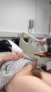 Nurse Ruby's Sounding Exam - Sizing up Her Patient's Tiny Urethra