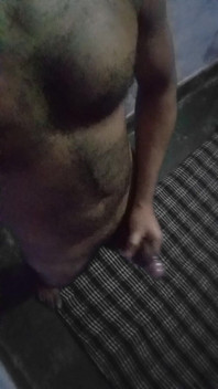 Standing and Stroking My Dick in Nurse's Room