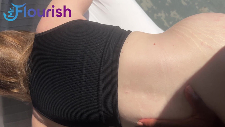 Mr Flourish Live: Tarde em primeiro plano - fodendo Aura Rose com Mrflourish