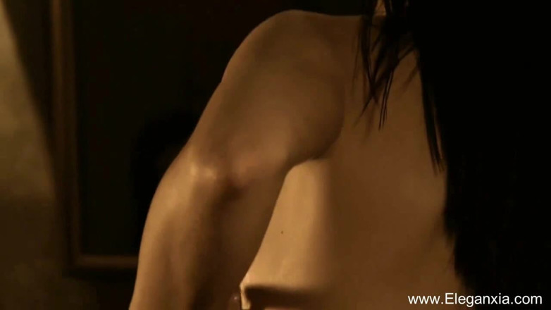 Eleganxia: Eleganxia - Eleganxia 2 bolly. Sexy oiled brunette in sensual touching body...