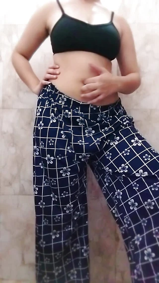 Riyathakur: My Innocent Step-Sister bathing at home
